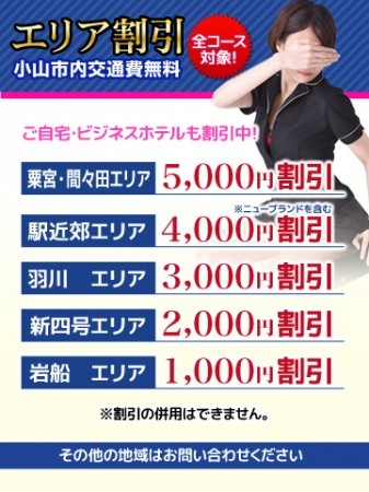 新イベント「エリア割引」